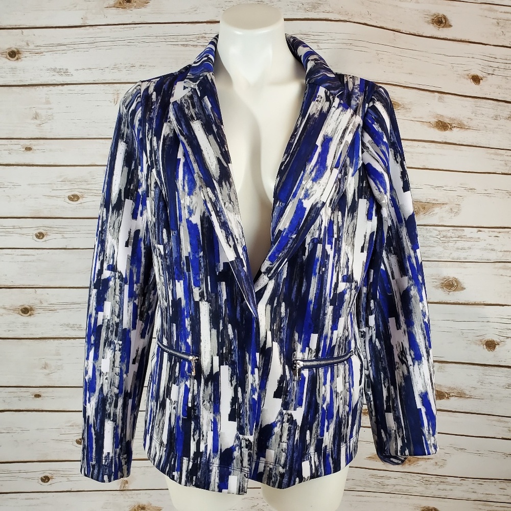 Relativity Blazer/ Jacket Size Large Single Button - image 1